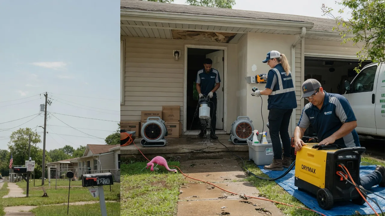 Storm Damage Water Removal in Arthur City, TX near me